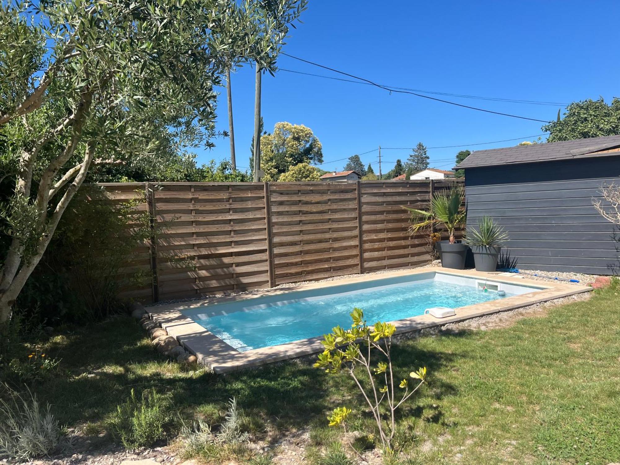 Apartamento Sasha'Blue-Terrasse Jardin-Park-Clim-Piscine LʼIsle-sur-la-Sorgue Exterior foto